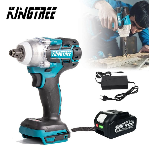 Kingtree Tool Ударный гайковерт аккумуляторный, бесщеточный, 1/2 дюйма ...