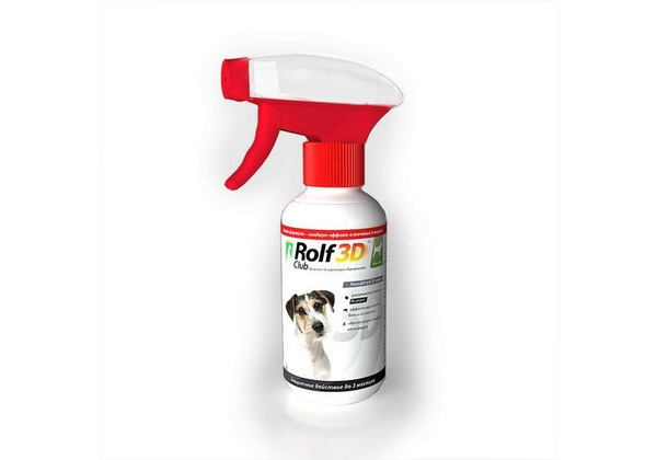 Rolf Club 3D / Спрей Рольф Клуб от Клещей и Блох для собак, 200 мл ...