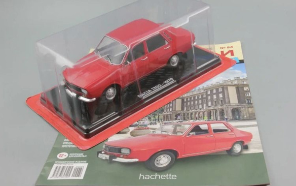 Легендарные советские автомобили №84 DACIA 1300-1970 в масштабе 1:24 ...