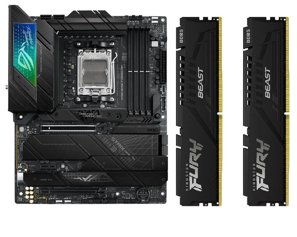 Характеристики Kingston Fury Оперативная память ASUS Материнская плата ...