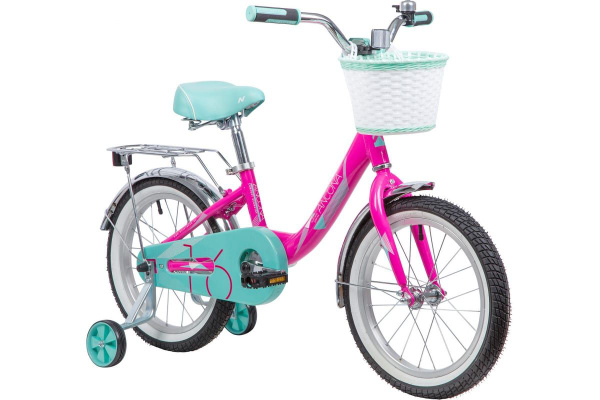 Велосипед детский NOVATRACK 16", ANCONA, розовый, тормоз нож.передняя ...