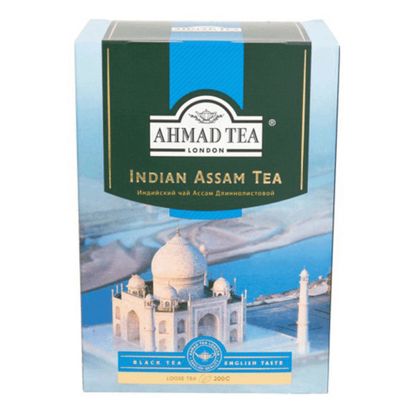 Чай черный Ahmad Tea Indian Assam Tea индийский ассам листовой 200 г ...