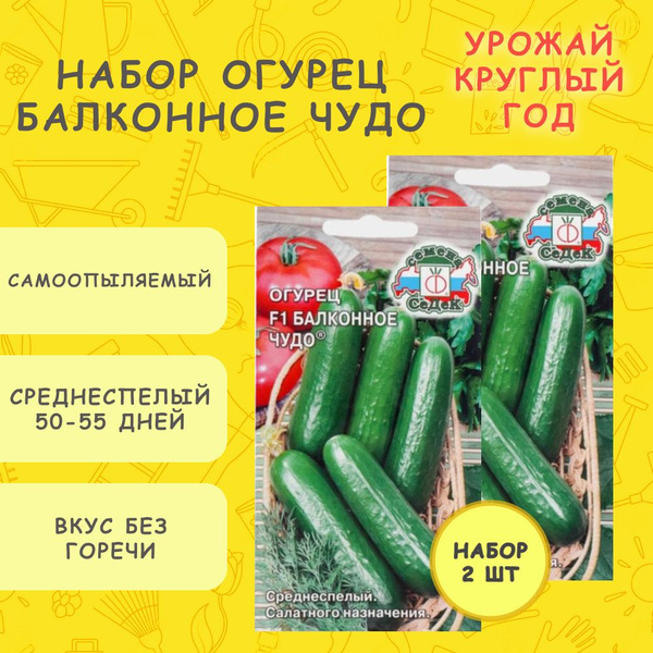 Огурцы Набор Огурцы Сибирская гирлянда + Зеленая гирлянда - купить по ...