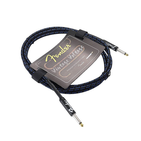 Премиум гитарный кабель 3 метра 6.3 jack Fender Vintage Voltage, шнур ...
