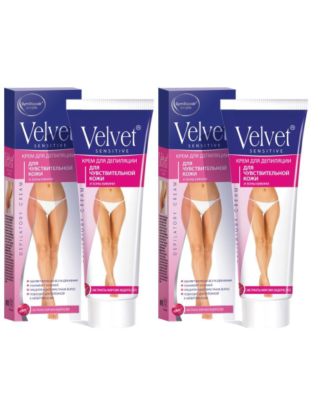Вопросы и ответы о Крем для депиляции Velvet для чувствительной кожи и ...