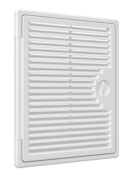 Люк-дверца ревизионная EVECS Декофот ДФ вентилируемая, накладная из ABS ...