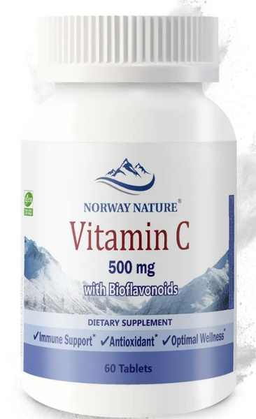 Vitamin-C with Bioflavonoids (Витамин С + Биофлавоноиды) 500 мг 60 ...