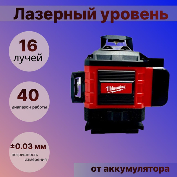 Купить Milwaukee Лазерный уровень/нивелир Зеленый луч по низкой цене в ...