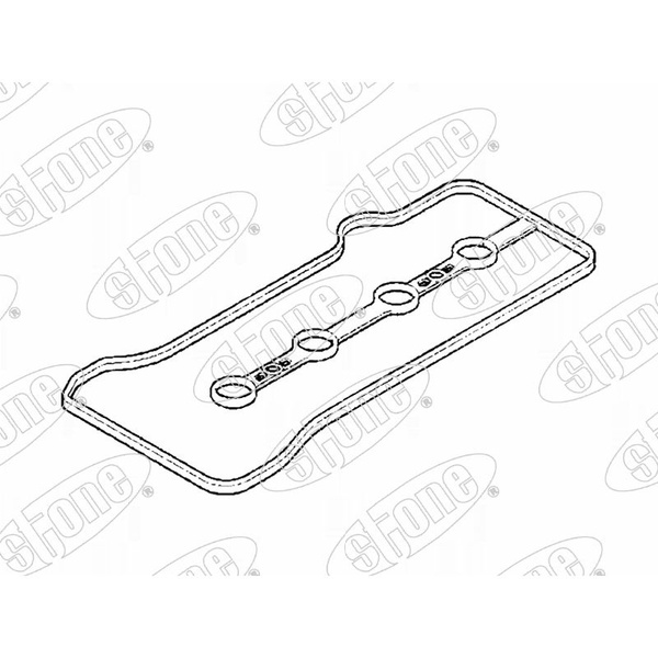 IPSAIP_JC-13136 Прокладка клапанной крышки TOYOTA RAV4 1AZ-FSE 00 ...