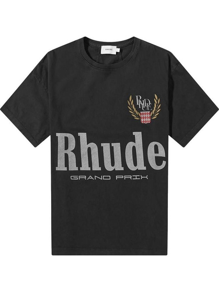 Футболка Rhude, размер 50, цвет черный - купить по выгодной цене в ...