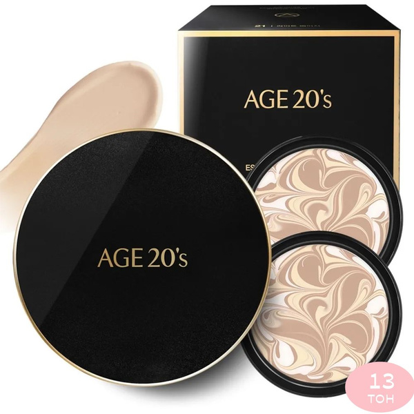 AGE 20's SIGNATURE ESSENCE COVER PACT / Крем-пудра для комбинированной ...
