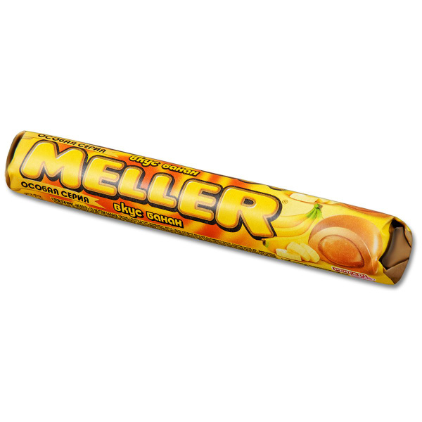 Жевательная конфета Meller Банан, 38 г, 1 шт. купить на OZON по низкой ...