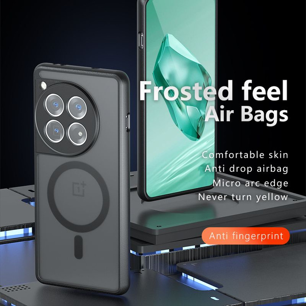 Чехол для OnePlus 12R(Оне Плюс 12R Ван Плас 12R) Поддержка беспроводной ...