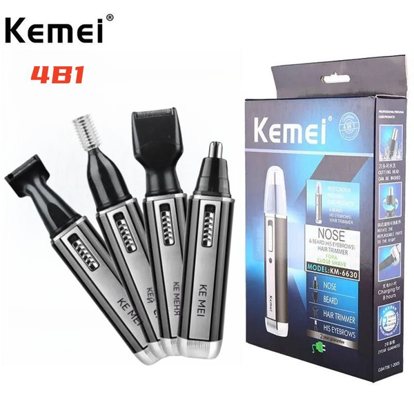 Kemei Триммер для бороды и усов КМ-6630 купить на OZON по низкой цене ...