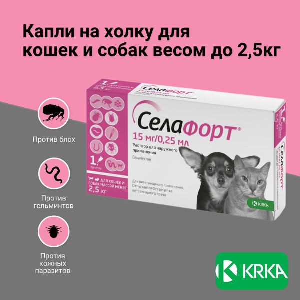 Селафорт капли для кошек