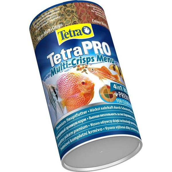 Корм для всех аквариумных рыб Tetra Pro Menu Multi-Crisps 250мл, чипсы ...