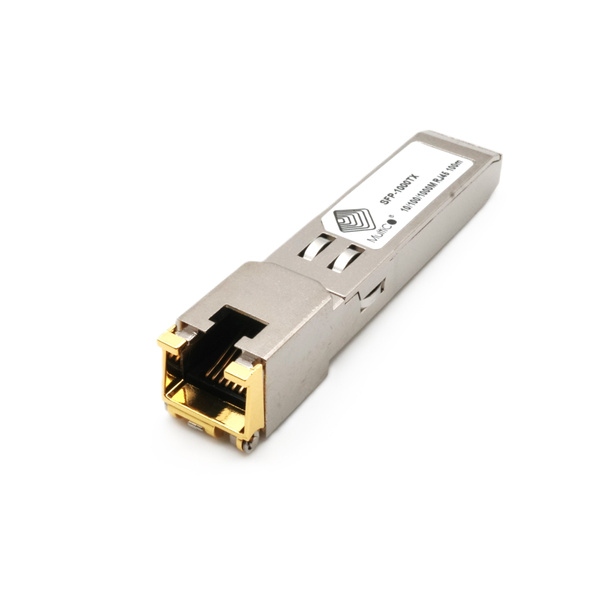 Трансивер SFP-1000TX 100m SC Модуль SFP "витая пара", медь, 1 Гб/с ...