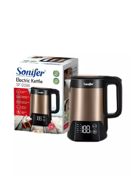 Купить электрический чайник SONIFER mk88031499, Пластик по низкой цене ...