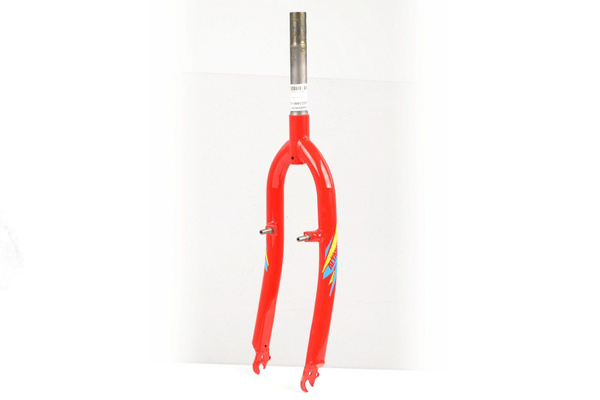 Вилка жесткая 24" красная/желто-голубая - купить с доставкой по ...