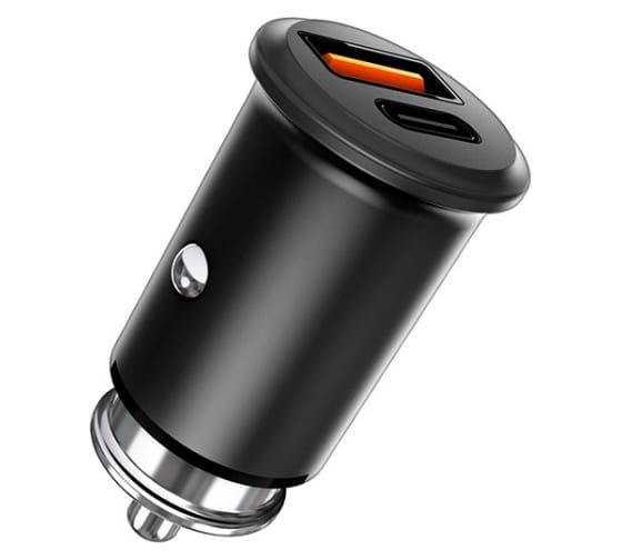 Автомобильное зарядное устройство TFN RAPID 2хUSB, 5 A, QC/PD, без ...