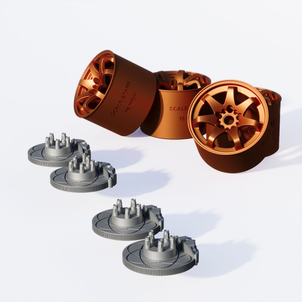 Колесные диски 16 inch XXR 522 1/24 купить на OZON по низкой цене ...