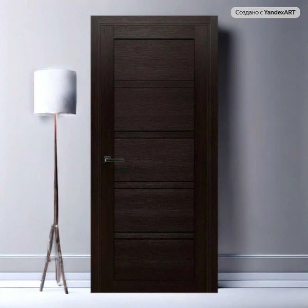 Diford Дверь межкомнатная Венге, МДФ, 800x2000 - купить с доставкой по ...
