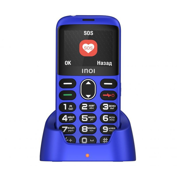Мобильный телефон INOI 118B BLUE, синий - купить по выгодной цене в ...