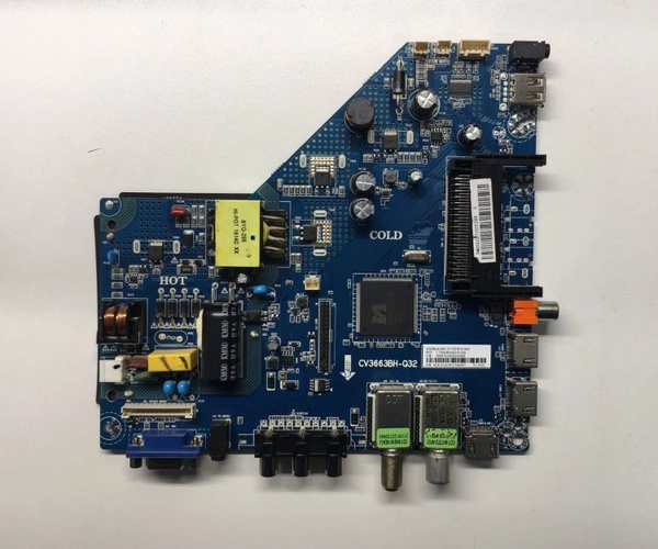 Материнская плата CV3663BH-Q32, для телевизора DEXP H32D7100E купить на ...