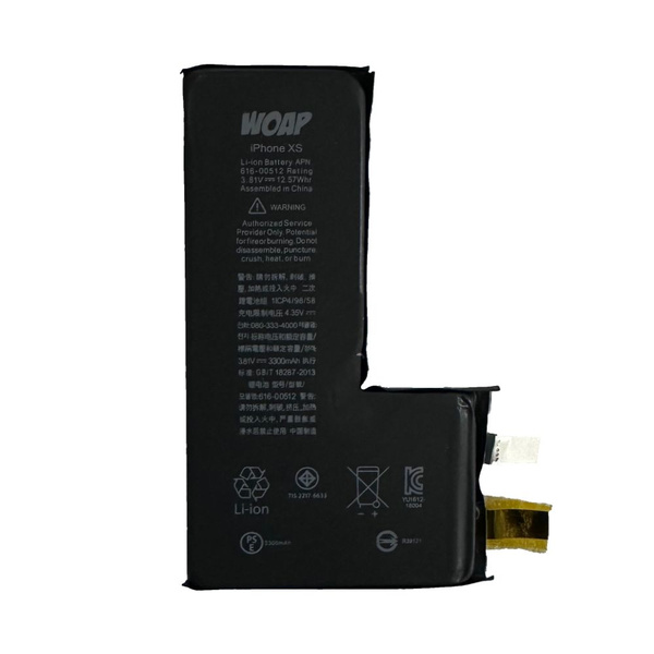 Аккумулятор для iPhone XS WOAP (под сварку / пайку) (3300 mAh) - купить ...