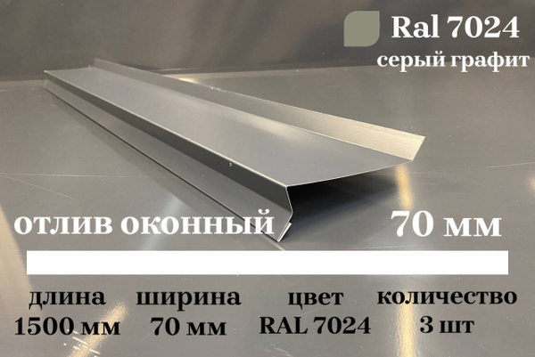 Отлив оконный / отлив для цоколя - купить по выгодной цене в интернет ...