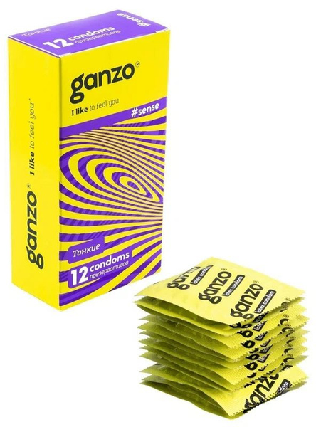 Презервативы Ganzo Sens №12 - купить с доставкой по выгодным ценам в ...