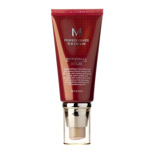 ББ-крем тон 21 Missha M Perfect Cover BB Cream SPF42, 50мл - купить с ...