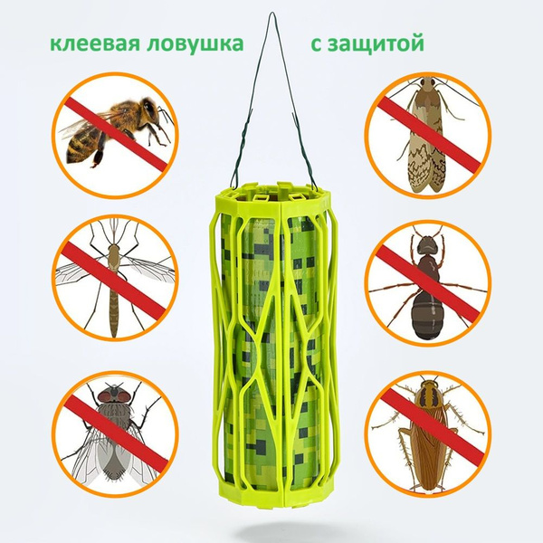 клеевая ловушка от насекомых с защитой - купить с доставкой по выгодным ...