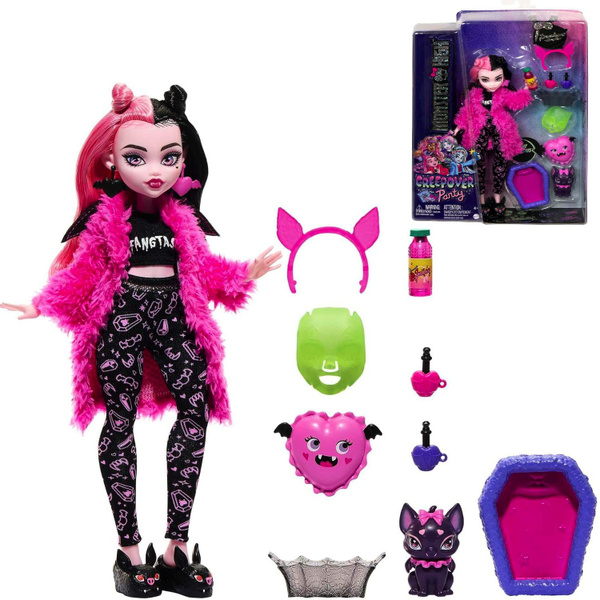 Кукла Монстр Хай Дракулаура с питомцем летучей мышью - Monster High ...