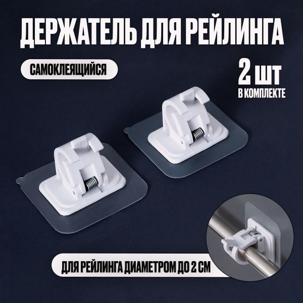 Рейлинг для кухни MINITHINGS, 6х6х4 см, ABS пластик купить c доставкой ...