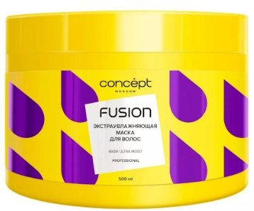 Характеристики Concept Fusion Маска для волос экстраувлажняющая Ultra ...