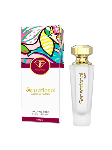 Саиф Аль Фарес, SENSATIONAL RUBY, Духи-аква для женщин 45 мл. - купить ...