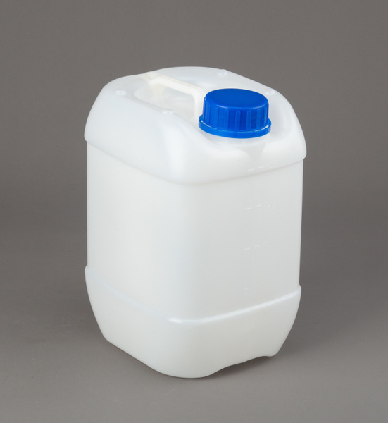 Канистра 5 л пищевая мерная штабелируемая белая - купить с доставкой по ...