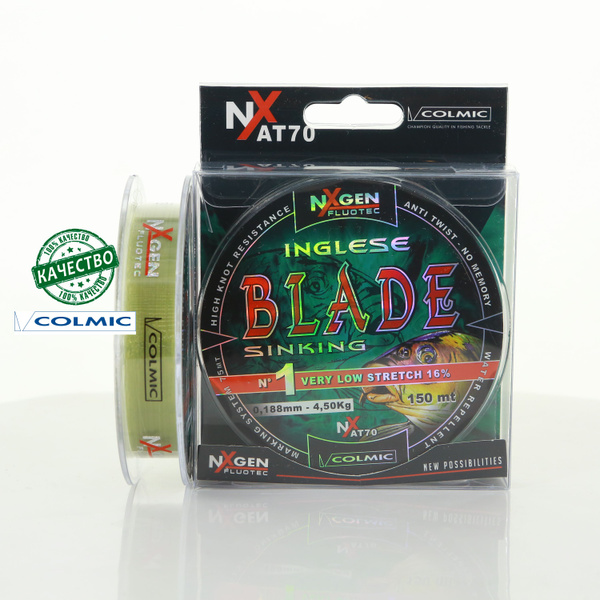 Монофильная леска для рыбалки COLMIC Blade Sinking, 1 шт. по 150 м ...