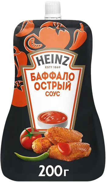 Соус Острый Хайнц баффало Петропродукт-Отрадное м/у, 200 г - купить с ...