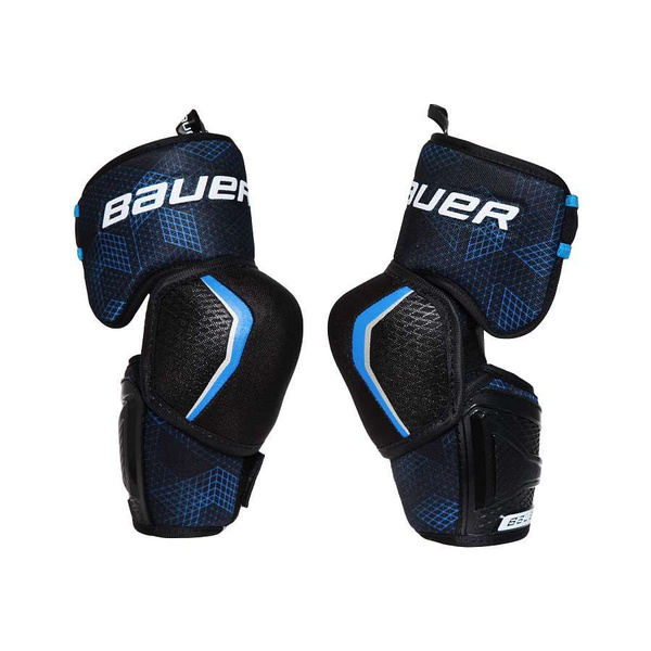 Налокотники хоккейные BAUER X_INT, Пластик, Memory Foam, посадка ...