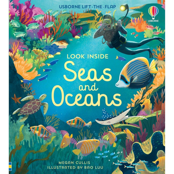 Usborne Look Inside Seas and Oceans "моря и океаны" детское ...