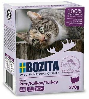 Влажный корм для кошек Bozita 370 г (кусочки в желе) - купить с ...
