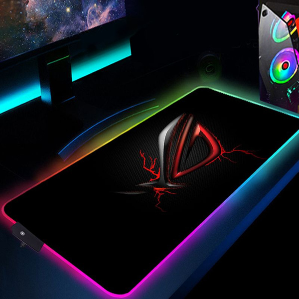 ROG Коврик для мыши RGB Коврик для мыши, XXL, черный, красный - купить ...