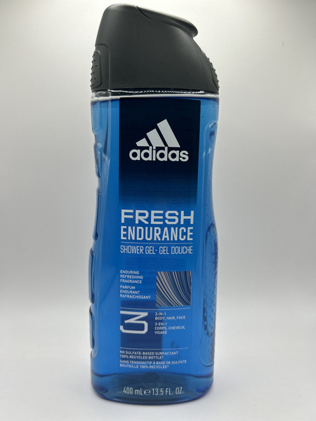 adidas FRESH ENDURANCE SHOWER GEL 3-in-1 400 ml/Гель для душа адидас ...