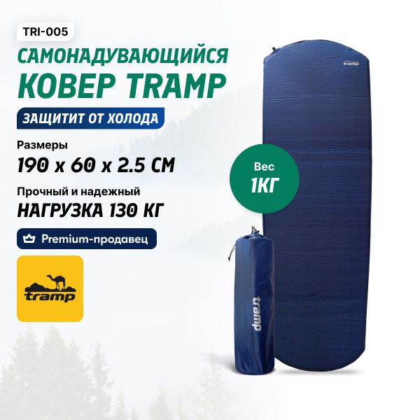 Коврик туристический самонадувающийся Tramp TRI-005 - купить с ...