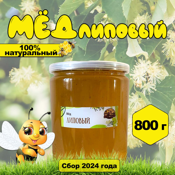 Мед липовый 800 г - купить с доставкой по выгодным ценам в интернет ...