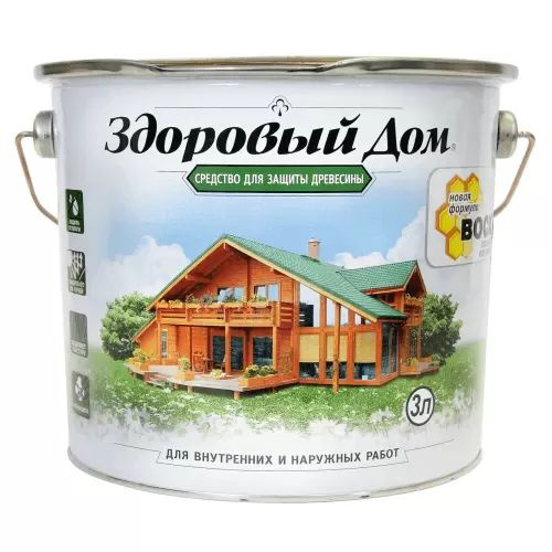 Строительный антисептик Здоровый дом - купить по выгодной цене в ...