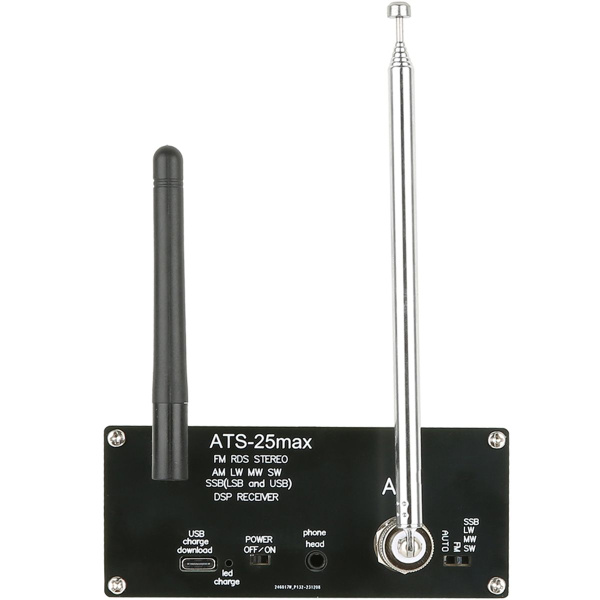 ATS25 Max Si4732 вседиапазонный радиоприемник FM RDS AM LW MW SW SSB с ...