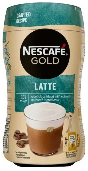 Кофе растворимый Nescafe Latte с пенкой, 225 грамм - купить с доставкой ...